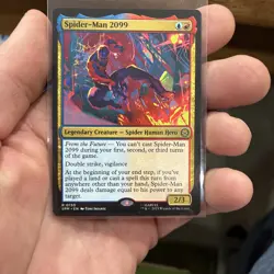 Spider-Man 2099 Marvel Spider-Man Regular MTG Magic Unplayed Free Shipping 0150 - Image 1