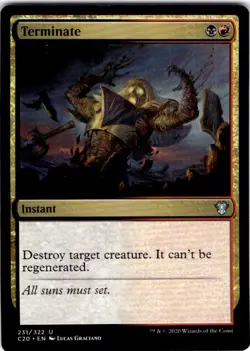 MTG Terminate Commander 2020 Uncommon #231 - Image 1