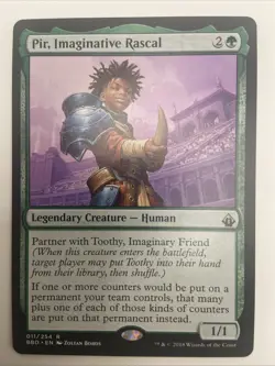 MTG Pir, Imaginative Rascal Battlebond 011/254 NM - Image 1