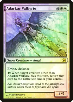 MTG FOIL Adarkar Valkyrie - Modern Masters #1 - Image 1