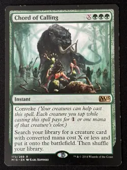 1x MTG Chord of Calling - Magic 2015 (M15) #172 - Magic the Gathering - Image 1