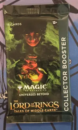 Magic MTG Lord of The Rings Tales of Middle Earth Sealed Collector Booster Pack 195166205021 - Image 1
