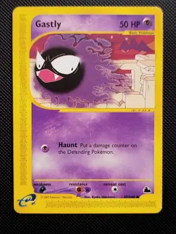 (GD) Gastly 57/144 2003 Skyridge Pokemon Card - Image 1
