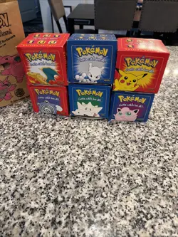 Pokemon 23k Burger King Gold Plated Trading Card Set Red Box Lot Of 6 - Sealed - Image 1
