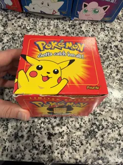 Pokemon 23k Burger King Gold Plated Trading Card Set Red Box Lot Of 6 - Sealed - Image 4