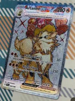 Pokemon TCG: SV01 Scarlet & Violet Base Set - Arcanine ex UR 224/198 - NM - Image 1