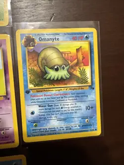 Lot of 10 First Edition Fossil Non-Holo Common Pokemon Cards MIXED CONDITION - Image 4