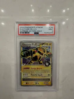 2009 Pokemon Platinum Electivire FB LV.X Supreme Victors-Holo #144 PSA Mint 9 - Image 2