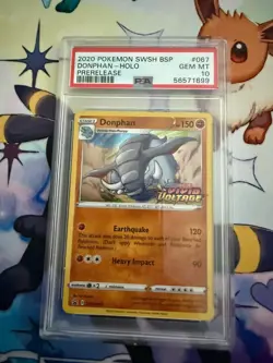 Pokemon Vivid Voltage Prerelease Holo Charizard Lugia Donphan Snorlax PSA 10 - Image 4