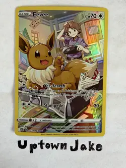 Pokemon Brilliant Stars Eevee TG11/TG30 Trainer Gallery Holo Rare - Image 1