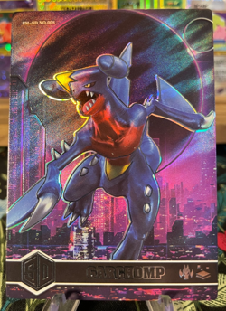 Garchomp PM-SD No. 008 Rare Hit! Eif Origin 3.0 Non-TCG Pokemon - Image 1
