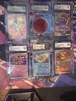 Pokemon Slab Lot CGC & PSA 44 Total Slabs - Image 5