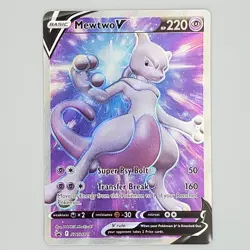 Mewtwo V SWSH229 Pokemon Sword Shield Promo Pokemon TCG NM - Image 1