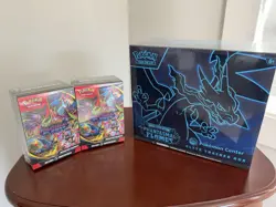 Pokemon Center Phantasmal Flames ETB Factory Sealed & (2) Booster Bundles - Image 1
