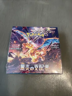 Pokemon Ruler of the Black Flame Booster Box Japanese Sealed - Image 1