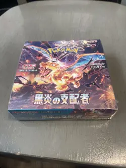 Pokemon Ruler of the Black Flame Booster Box Japanese Sealed - Image 5