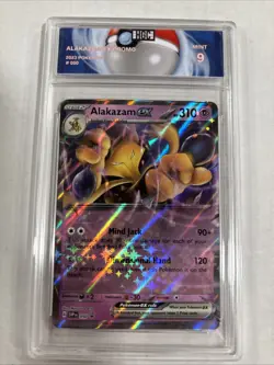 2023 Pokemon Alakazam Ex Promo #50 HGC 9 (sb4) - Image 1