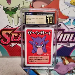 CGC 10 Pristine Gengar Old Maid 2019 - Pokemon - SHIPS FAST - Image 1