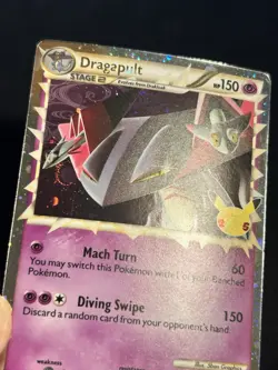 Pokemon TCG 25th Celebrations Dragapult Prime🌀SWIRL🌀SWSH132 NM 1 DAY SHIP! - Image 3
