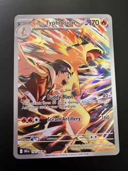 Ethan’s Typhlosion Illustration Rare Sv10: Destined Rivals 190/182 Pokemon TCG - Image 1
