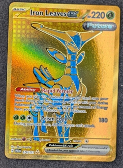 Pokemon Iron Leaves ex 176/131 Prismatic Evolutions Holo - Image 1