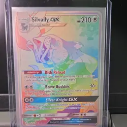 Pokemon TCG Silvally GX Full Art Secret Rare Holo 262/236 Sm-Cosmic Eclipse - Image 1
