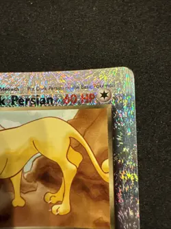 2002 Pokemon Legendary Collection Reverse Holo Dark Persian - Image 3