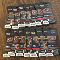 Lot of 14 Pokemon TCG Mega Evolution Phantasmal Flames Sleeved Booster Packs New - Image 2