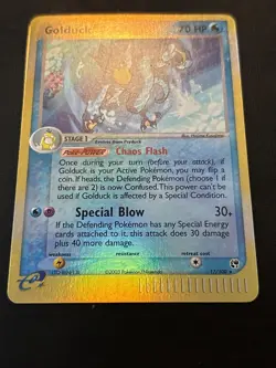 Pokemon TCG: Sandstorm E Series- Golduck 17/100 Reverse Holo - Image 3