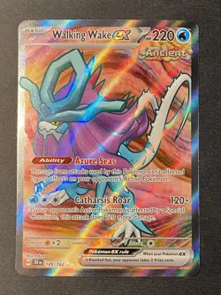 Pokemon TCG Walking Wake EX Scarlet & Violet Temporal Forces - Image 1