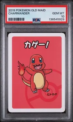 Pokemon TCG - 2019 Pokemon Old Maid Charmander - PSA 9 - Image 1