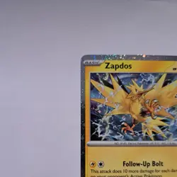 Pokemon Zapdos 157 Black Star Promo Surging Sparks - Image 2