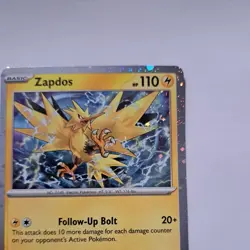 Pokemon Zapdos 157 Black Star Promo Surging Sparks - Image 3