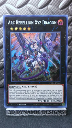 | Yugioh Arc Rebellion Xyz Dragon PHRA-EN041 1st Secret Phantom Rage NM 🔥 | - Image 1