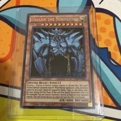 Yugioh Obelisk the Tormentor CT13-EN002 Secret Rare Limited Edition - Image 1