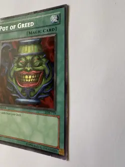 Pot of Greed LOB-119 The Legend of Blue Eyes White Dragon 1st Edition LP - Image 4