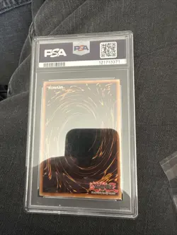 2005 YU-GI-OH! FET-FLAMING ETERNITY EN040 LIGHTNING VORTEX 1ST EDITION PSA 7 - Image 2