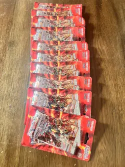 (Lot Of 10) YuGiOh Legendary Duelists Soulburning Volcano 2 Pack Blister - Image 1