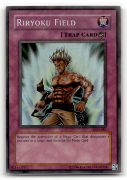 Riryoku Field LON-081 Unlimited Super Rare Labyrinth of Nightmare LP - Image 1