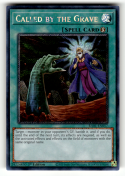 Called by the Grave (Secret Rare) RA01-EN057 Secret Rare 25th Anniversary Rarit - Image 1