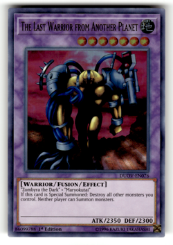 The Last Warrior from Another Planet DUOV-EN076 1st Edition Ultra Rare Duel Over - Image 1