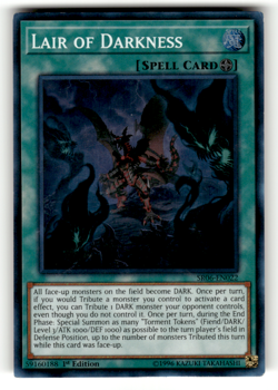 Lair of Darkness SR06-EN022 1st Edition Super Rare Structure Deck: Lair of Darkn - Image 1