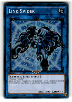 Link Spider YS17-EN043 Super Rare Starter Deck: Link Strike LP - Image 1