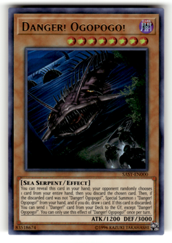 Danger! Ogopogo! SAST-EN000 Unlimited Ultra Rare Savage Strike NM - Image 1
