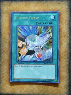 Yugioh Destiny Draw RYMP-EN037 Secret Rare 1st Ed LP - Image 1