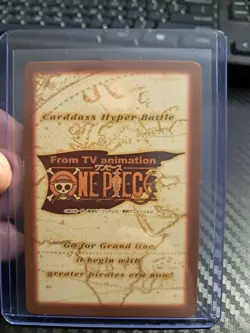 BANDAI One Piece Hyper Battle C255 LUFFY HOLO FOIL SCARCE EARLY CARD VINTAGE - Image 2