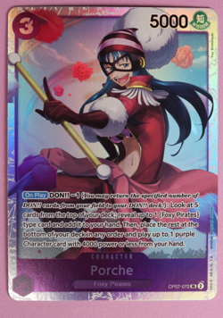 Porche OP07-072 500 Years in the Future Foil NM NP One Piece - Image 1