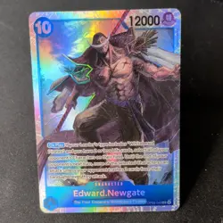 One Piece CCG Bandai Edward.Newgate OP08-043 Special Holo 12000 - Image 1
