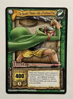 2005 Bandai One Piece CCG The Quest Begins Yosaku Tournament Promo PR013 - Image 1