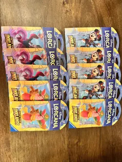 Disney Lorcana: Into the Inklands Sleeved Booster Packs (10 Booster Packs) TCG - Image 2